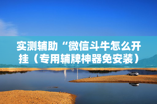 实测辅助“微信斗牛怎么开挂（专用辅牌神器免安装）