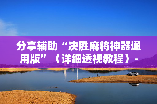 分享辅助“决胜麻将神器通用版”（详细透视教程）-哔哩哔哩
