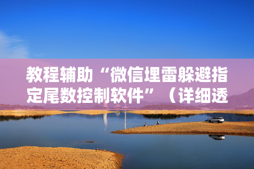 教程辅助“微信埋雷躲避指定尾数控制软件”（详细透视教程）-哔哩哔哩