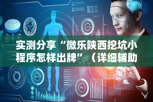 实测分享“微乐陕西挖坑小程序怎样出牌”（详细辅助教程）-哔哩哔哩
