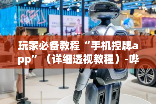 玩家必备教程“手机控牌app”（详细透视教程）-哔哩哔哩