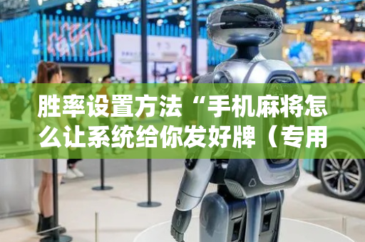 胜率设置方法“手机麻将怎么让系统给你发好牌（专用辅牌神器免安装）