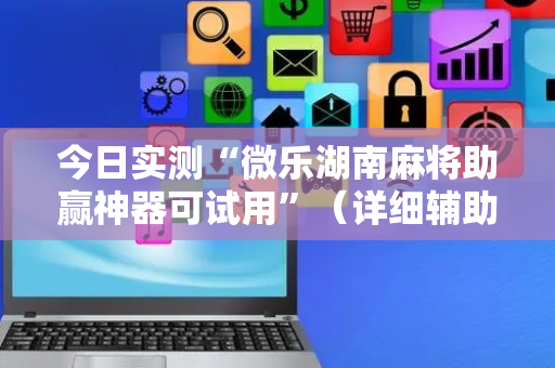 今日实测“微乐湖南麻将助赢神器可试用”（详细辅助教程）-哔哩哔哩