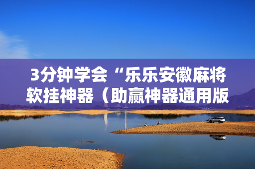 3分钟学会“乐乐安徽麻将软挂神器（助赢神器通用版）