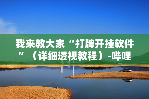 我来教大家“打牌开挂软件”（详细透视教程）-哔哩哔哩