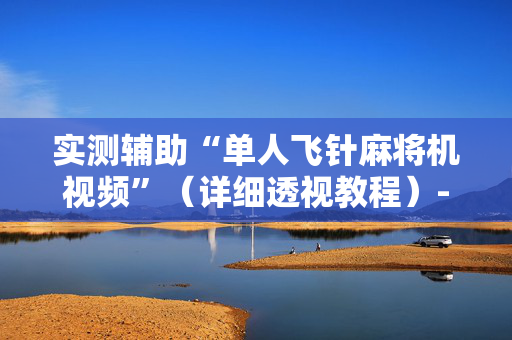 实测辅助“单人飞针麻将机视频”（详细透视教程）-哔哩哔哩