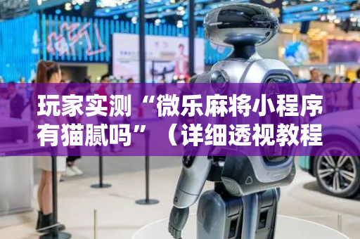 玩家实测“微乐麻将小程序有猫腻吗”（详细透视教程）-哔哩哔哩