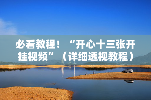 必看教程！“开心十三张开挂视频”（详细透视教程）-哔哩哔哩