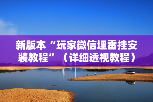 新版本“玩家微信埋雷挂安装教程”（详细透视教程）-哔哩哔哩