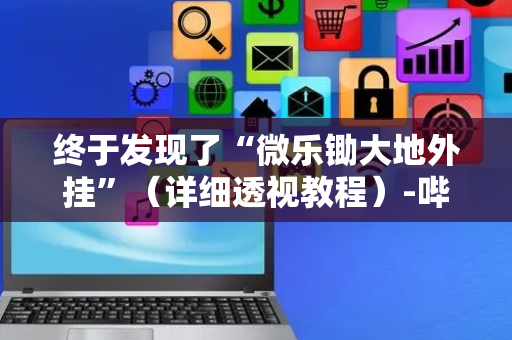 终于发现了“微乐锄大地外挂”（详细透视教程）-哔哩哔哩