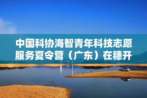 中国科协海智青年科技志愿服务夏令营（广东）在穗开营