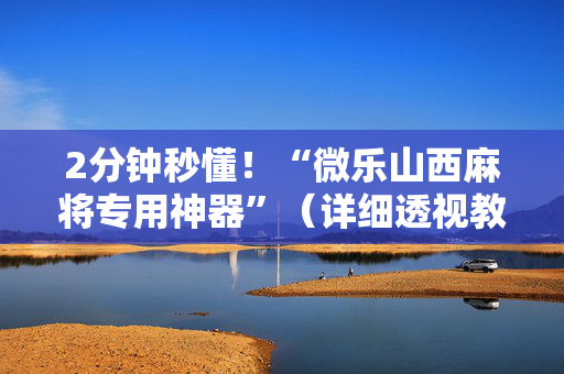 2分钟秒懂！“微乐山西麻将专用神器”（详细透视教程）-哔哩哔哩