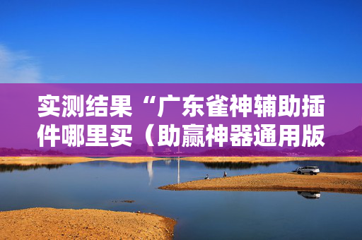 实测结果“广东雀神辅助插件哪里买（助赢神器通用版）