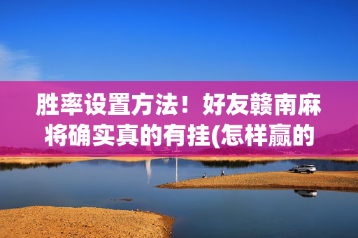 胜率设置方法！好友赣南麻将确实真的有挂(怎样赢的几率大)