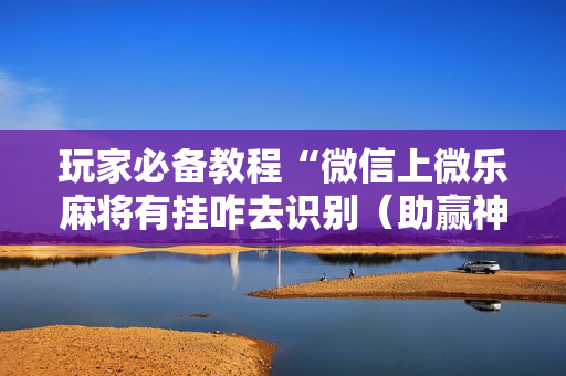 玩家必备教程“微信上微乐麻将有挂咋去识别（助赢神器通用版）