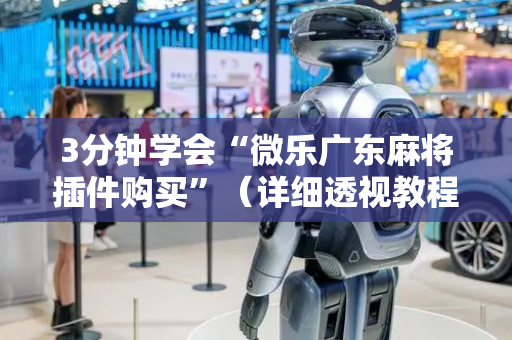 3分钟学会“微乐广东麻将插件购买”（详细透视教程）-哔哩哔哩