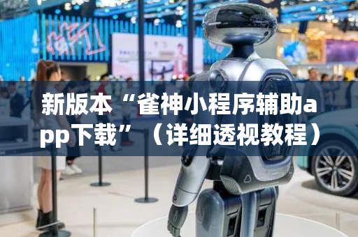 新版本“雀神小程序辅助app下载”（详细透视教程）-哔哩哔哩