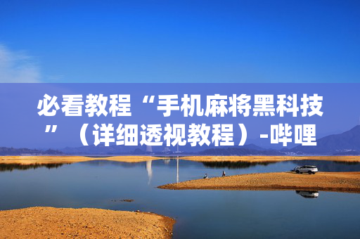 必看教程“手机麻将黑科技”（详细透视教程）-哔哩哔哩