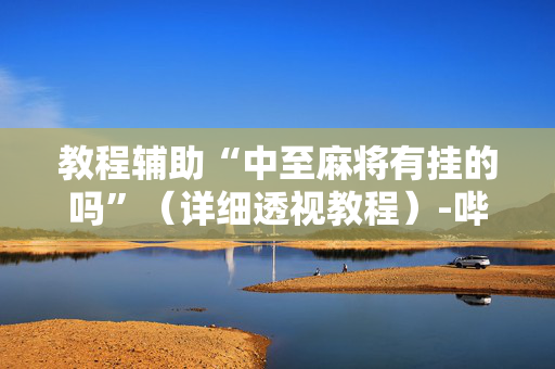 教程辅助“中至麻将有挂的吗”（详细透视教程）-哔哩哔哩