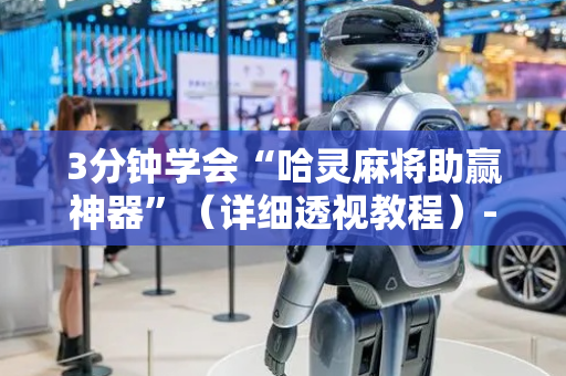 3分钟学会“哈灵麻将助赢神器”（详细透视教程）-哔哩哔哩