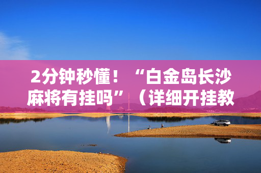 2分钟秒懂！“白金岛长沙麻将有挂吗”（详细开挂教程）-哔哩哔哩