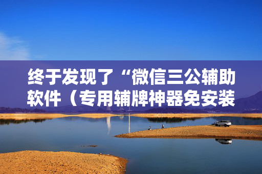 终于发现了“微信三公辅助软件（专用辅牌神器免安装）