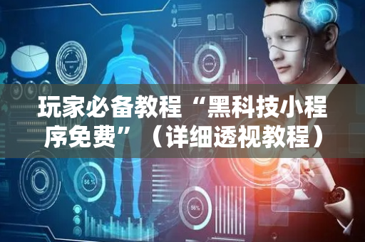 玩家必备教程“黑科技小程序免费”（详细透视教程）-哔哩哔哩