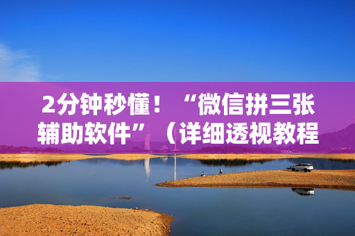 2分钟秒懂！“微信拼三张辅助软件”（详细透视教程）-哔哩哔哩
