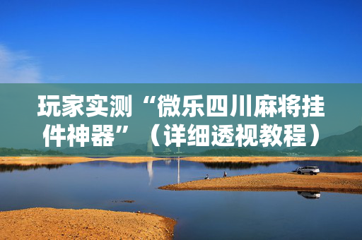 玩家实测“微乐四川麻将挂件神器”（详细透视教程）-哔哩哔哩