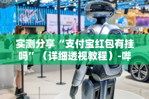 实测分享“支付宝红包有挂吗”（详细透视教程）-哔哩哔哩