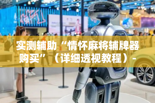 实测辅助“情怀麻将辅牌器购买”（详细透视教程）-哔哩哔哩