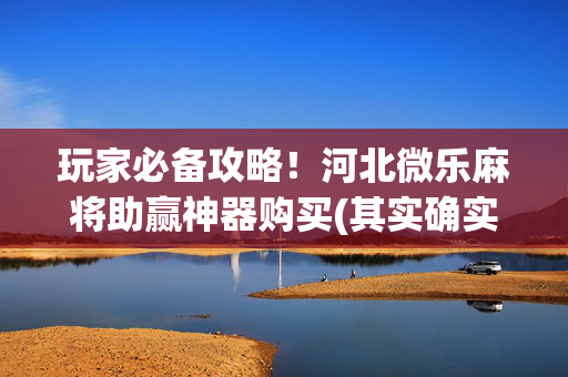 玩家必备攻略！河北微乐麻将助赢神器购买(其实确实有挂)