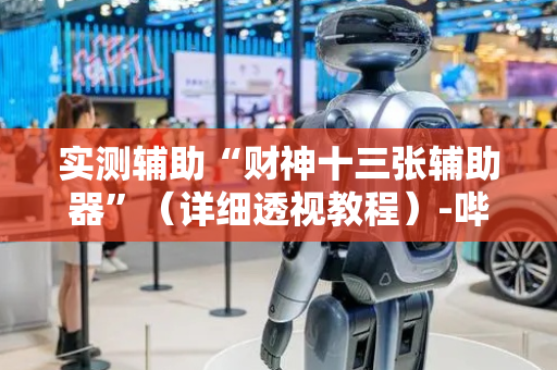 实测辅助“财神十三张辅助器”（详细透视教程）-哔哩哔哩