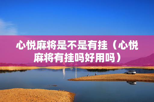 心悦麻将是不是有挂（心悦麻将有挂吗好用吗）