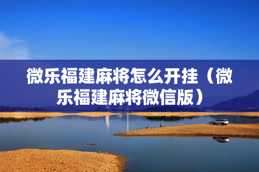 微乐福建麻将怎么开挂（微乐福建麻将微信版）