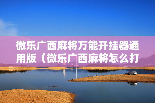 微乐广西麻将万能开挂器通用版（微乐广西麻将怎么打才会赢呢）