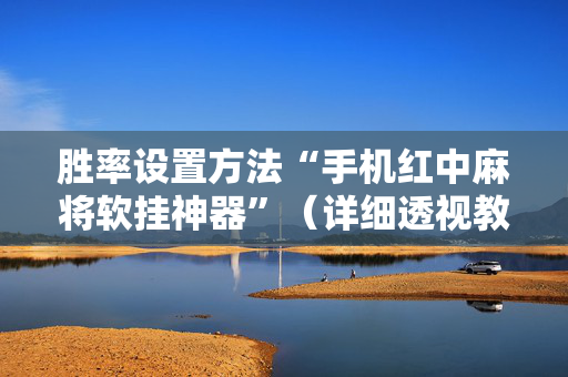 胜率设置方法“手机红中麻将软挂神器”（详细透视教程）-哔哩哔哩