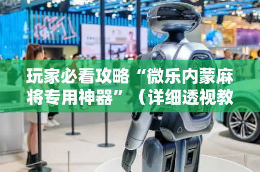 玩家必看攻略“微乐内蒙麻将专用神器”（详细透视教程）-哔哩哔哩