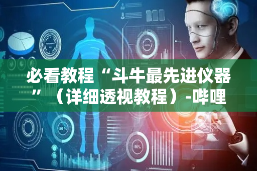 必看教程“斗牛最先进仪器”（详细透视教程）-哔哩哔哩