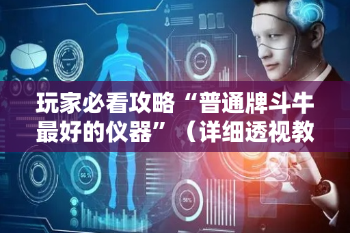 玩家必看攻略“普通牌斗牛最好的仪器”（详细透视教程）-哔哩哔哩
