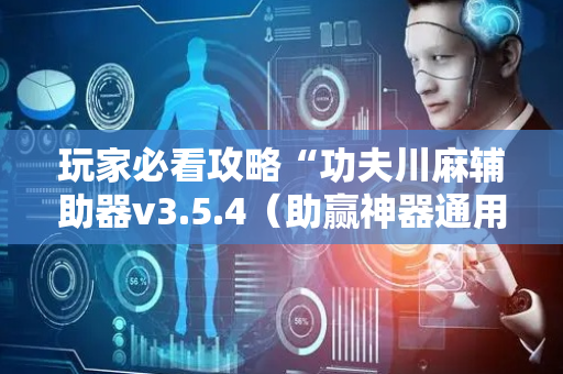 玩家必看攻略“功夫川麻辅助器v3.5.4（助赢神器通用版）