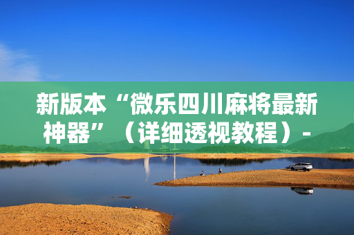 新版本“微乐四川麻将最新神器”（详细透视教程）-哔哩哔哩