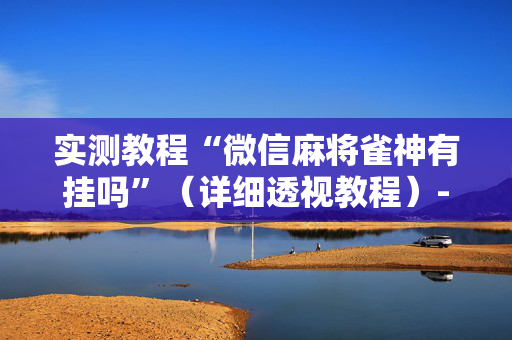实测教程“微信麻将雀神有挂吗”（详细透视教程）-哔哩哔哩