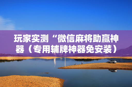 玩家实测“微信麻将助赢神器（专用辅牌神器免安装）