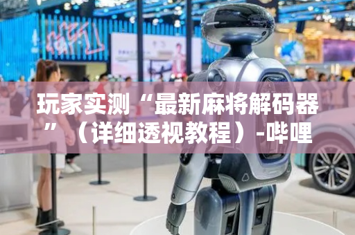 玩家实测“最新麻将解码器”（详细透视教程）-哔哩哔哩