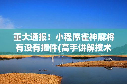 重大通报！小程序雀神麻将有没有插件(高手讲解技术)