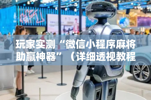 玩家实测“微信小程序麻将助赢神器”（详细透视教程）-哔哩哔哩