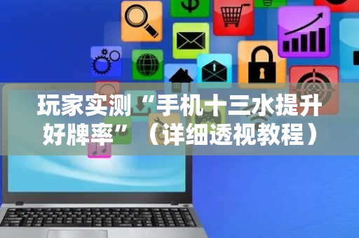 玩家实测“手机十三水提升好牌率”（详细透视教程）-哔哩哔哩