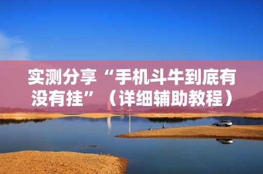 实测分享“手机斗牛到底有没有挂”（详细辅助教程）-哔哩哔哩