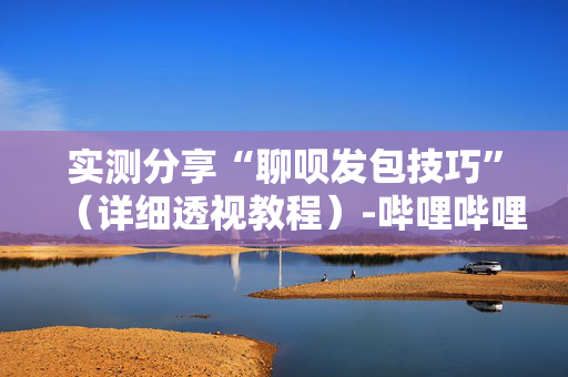 实测分享“聊呗发包技巧”（详细透视教程）-哔哩哔哩